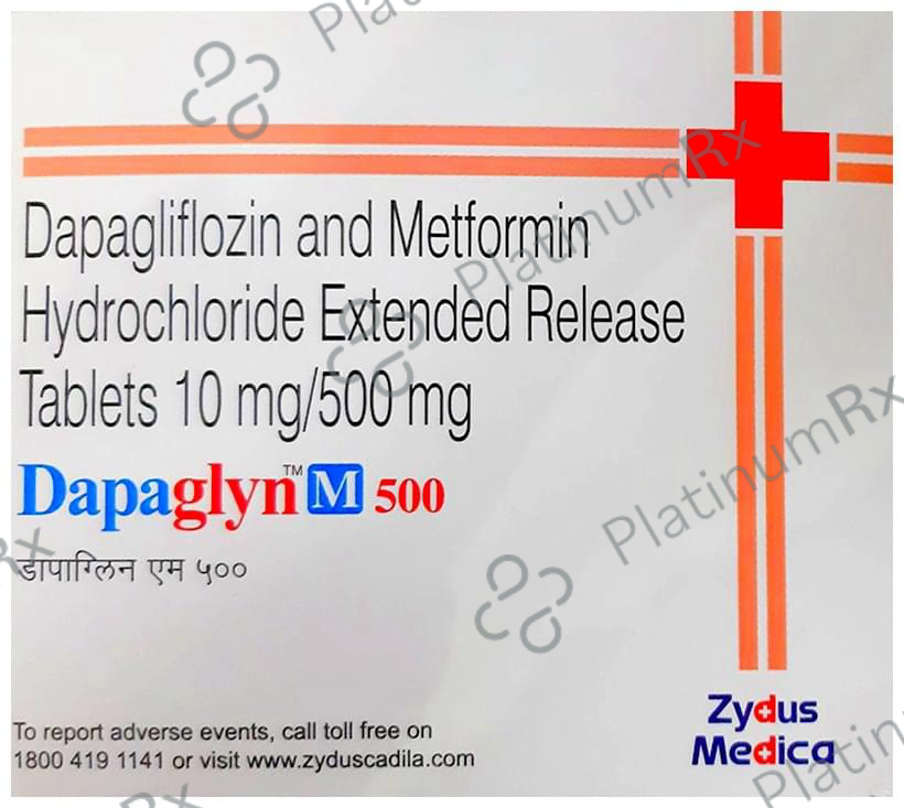 Dapaglyn M 10/500mg Tablet ER 15s