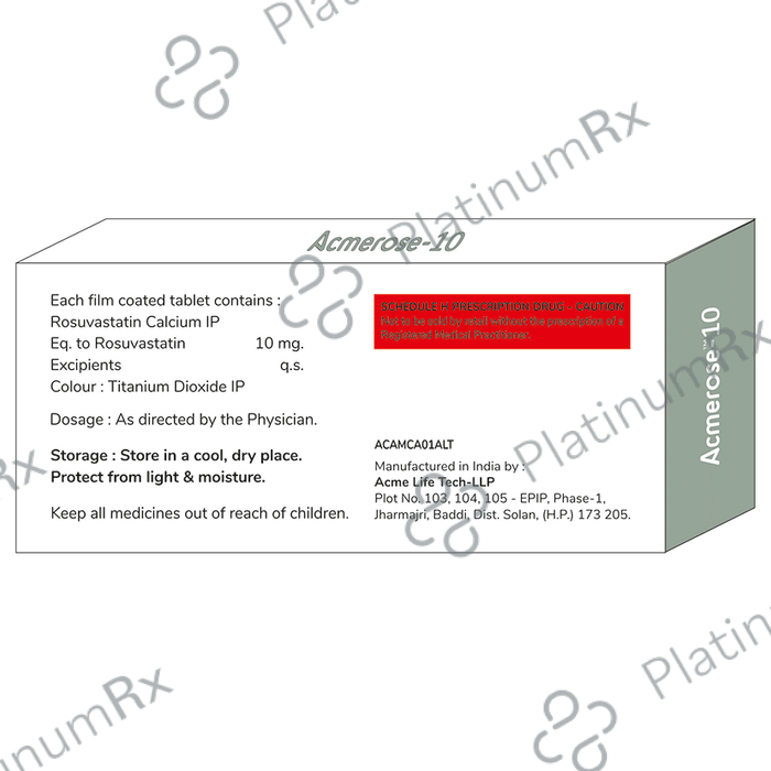 Acmerose 10 Tablet