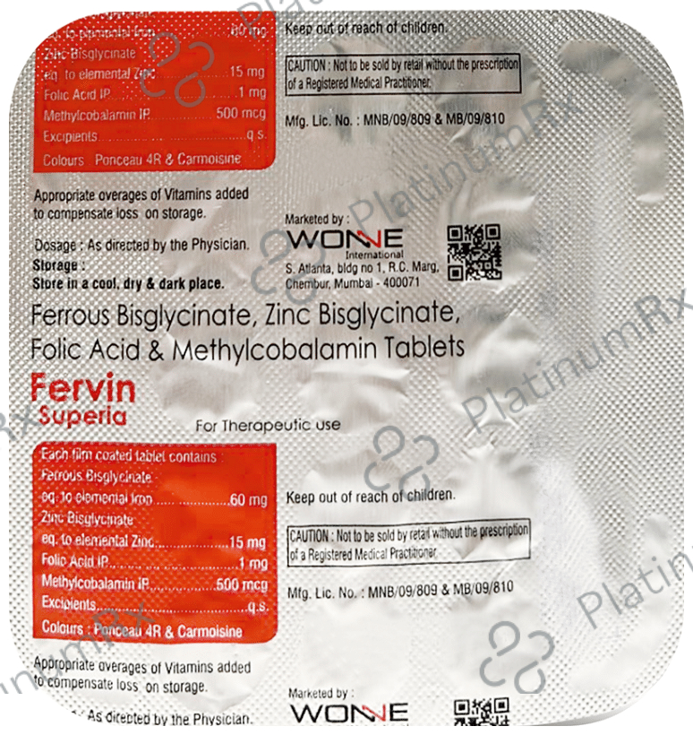 Fervin Superia Tablet