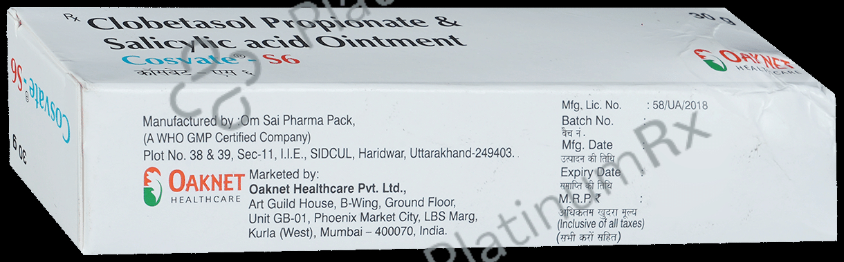 Cosvate S6 Ointment