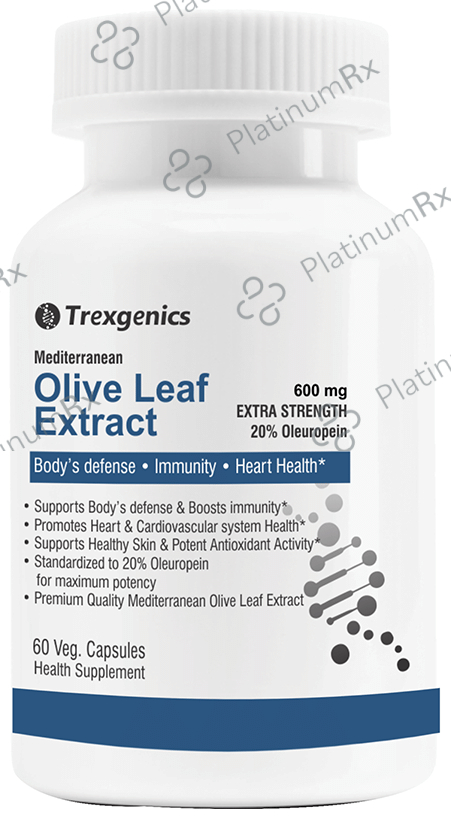 Trexgenics Olive Leaf Extract Veg Capsule