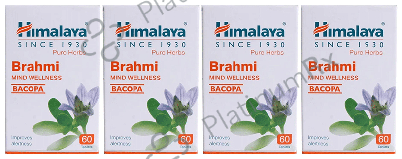 Himalaya Wellness Pure Herbs Brahmi Mind Wellness Tablet 4 bottles
