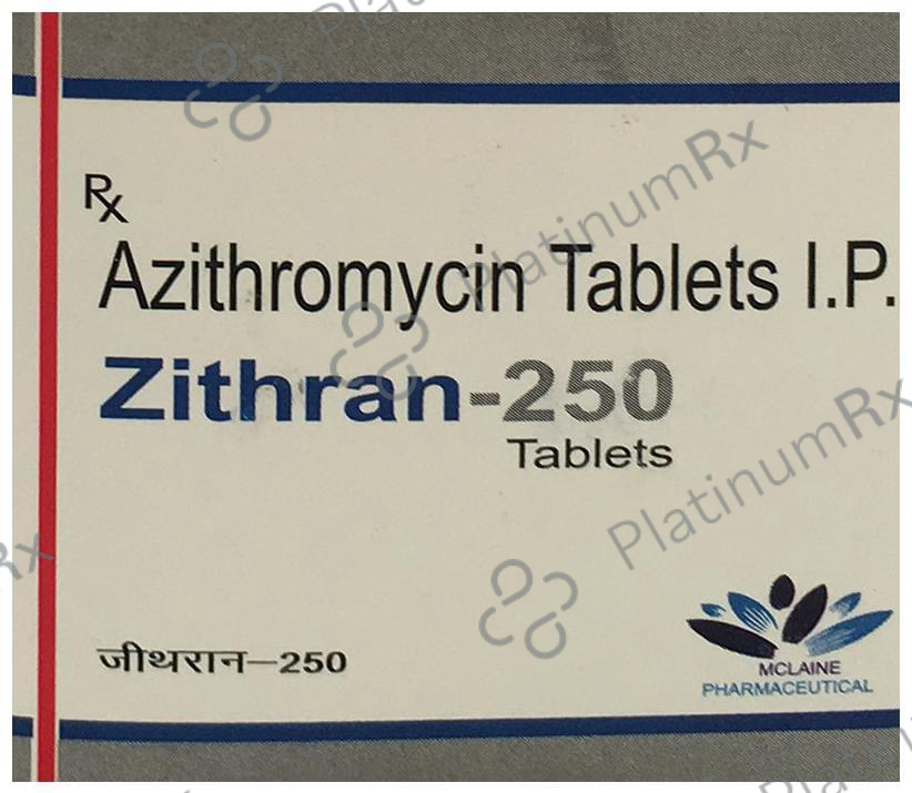 Zithran 250 Tablet