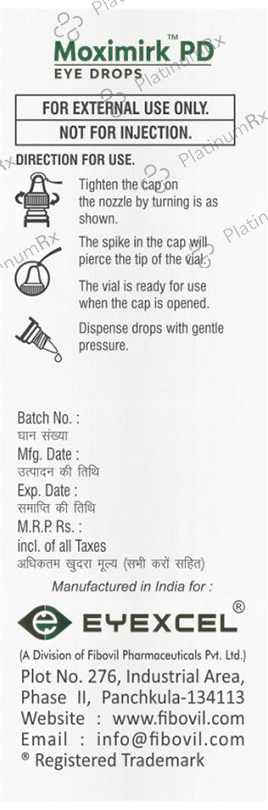 Moximirk PD Eye Drop
