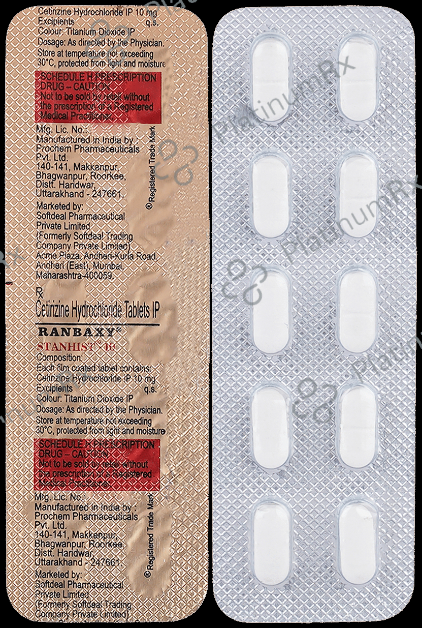 Stanhist 10 Tablet