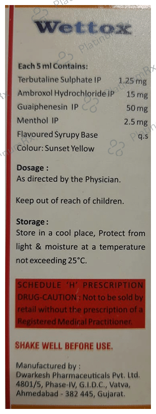 Wettox Syrup