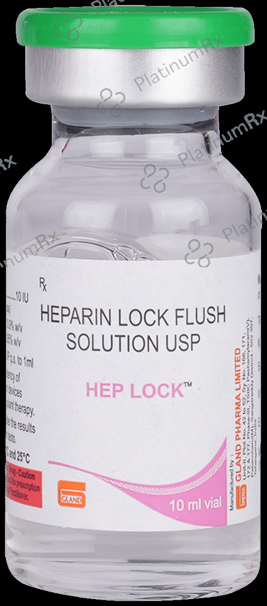Hep Lock Solution 10 Injection