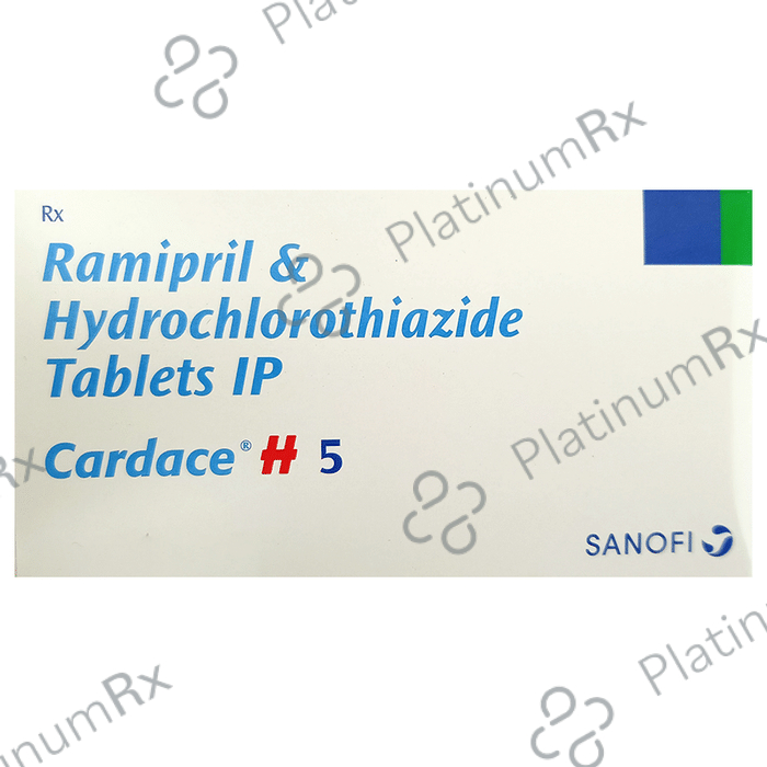 Cardace H 12.5/5mg Tablet 15s