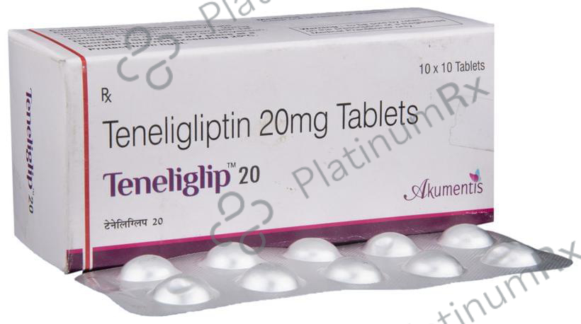 Teneliglip 20mg Tablet 10s