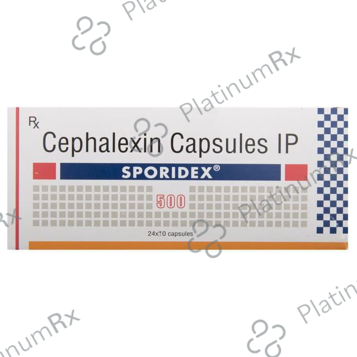 Sporidex 500mg Capsule 10s