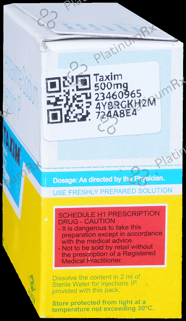 Taxim 500mg Injection 2ml