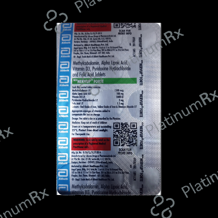 New Nervup Forte Tablet 15s