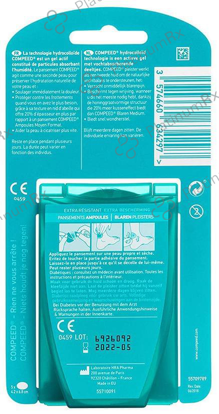 Compeed Sports Heel Blister Plaster
