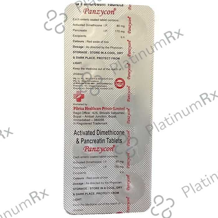 Panzycon 170mg/80mg Tablet