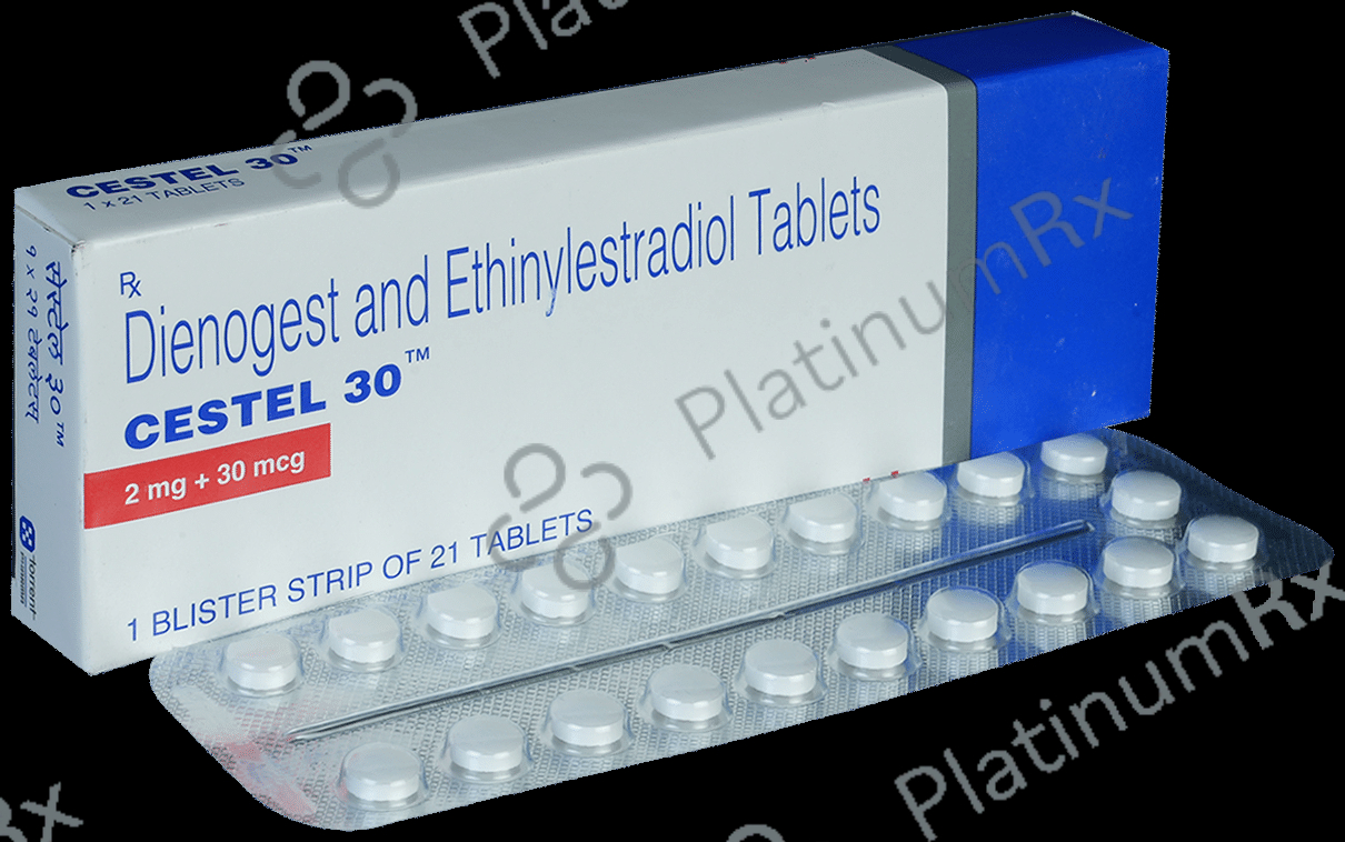 Cestel 30 2mg/30mcg Tablet 21s