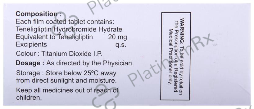 Tenlimac 20mg Tablet 10s