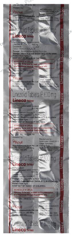 Lineca 600mg Tablet 10s