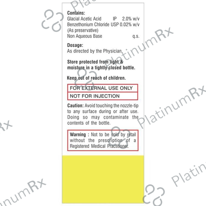 Acetik 2% Ear Drop 10ml