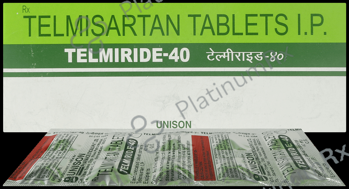 Telmiride 40 Tablet