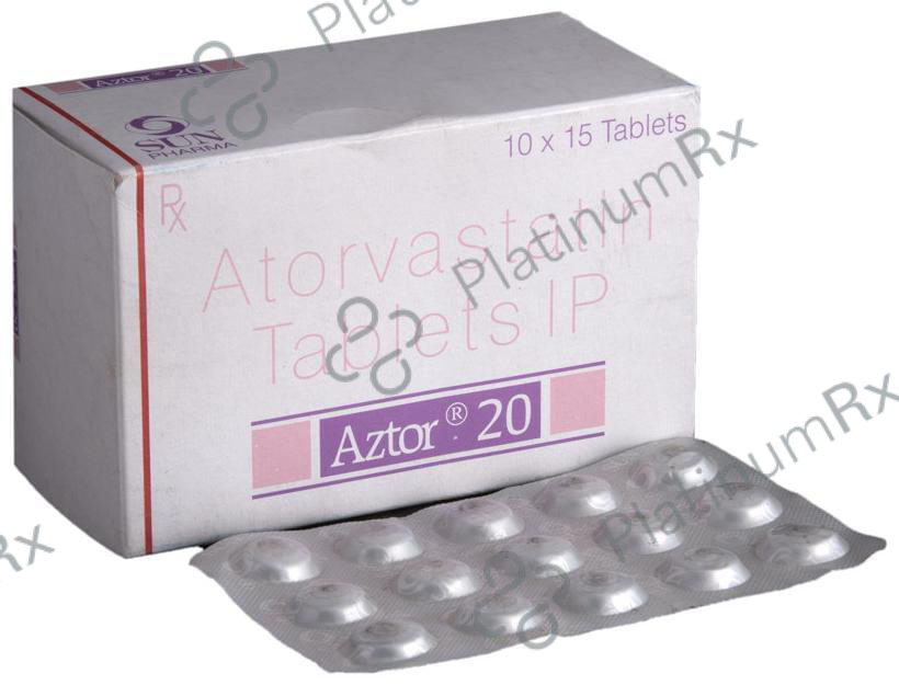 Aztor 20mg Tablet 15s