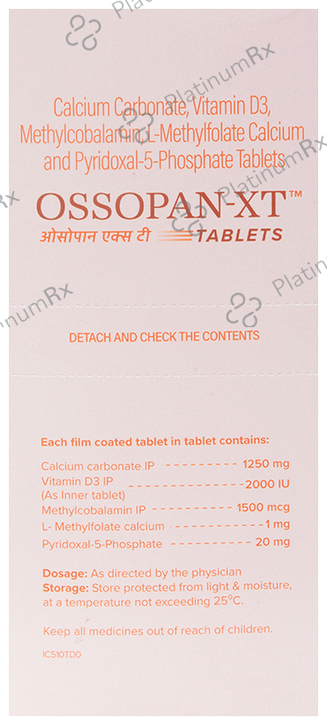 Ossopan XT Tablet 15s