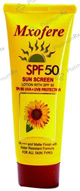 Mxofere SPF 50 Sun Screen Lotion