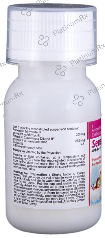 Sensiclav BD 228.5mg Dry Syrup 30ml
