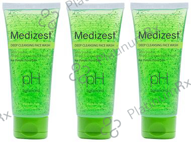 Medizest Deep Cleansing Face Wash (100ml Each) 3 Tube