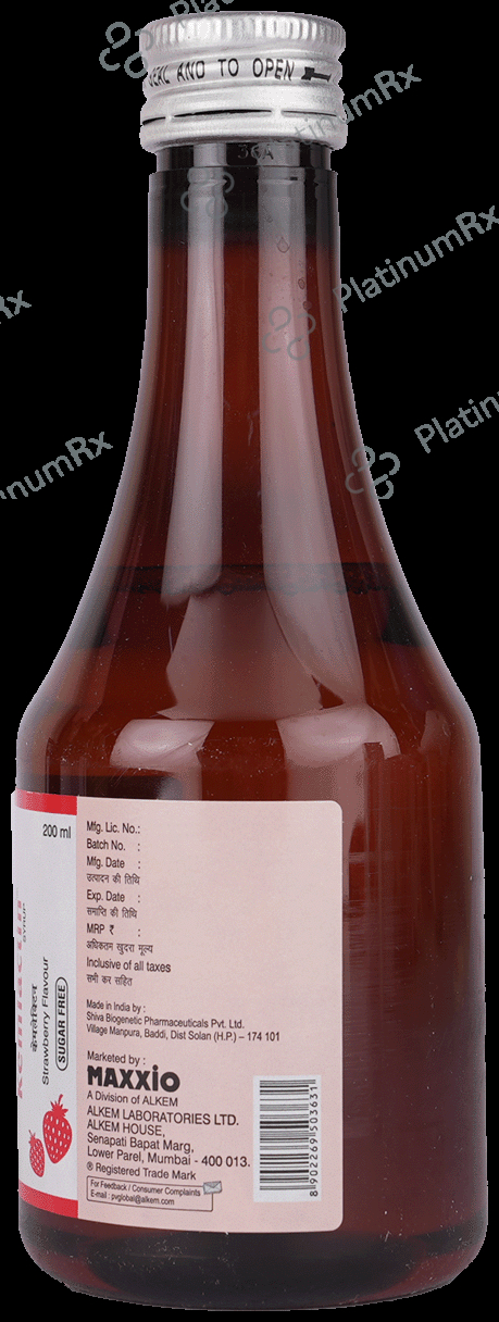 Kemlactin Syrup Strawberry Sugar Free