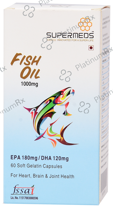 Amore Fish Oil 1000mg Soft Gelatin Capsule