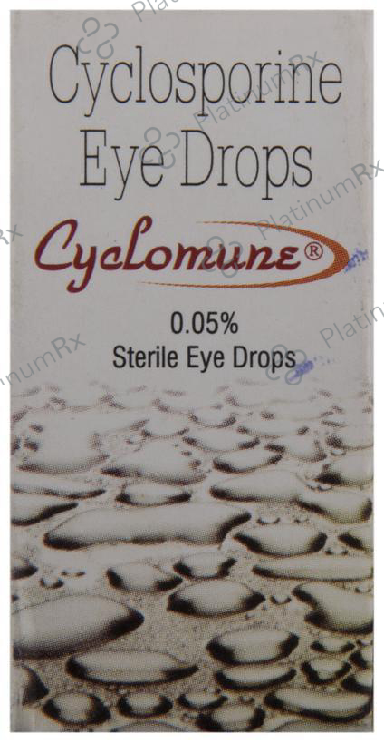 Cyclomune 0.05% Eye Drop 3ml