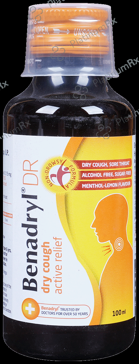 Benadryl DR 15mg Syrup 100ml