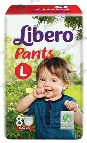 Libero Pants Diaper Large 8 diapers