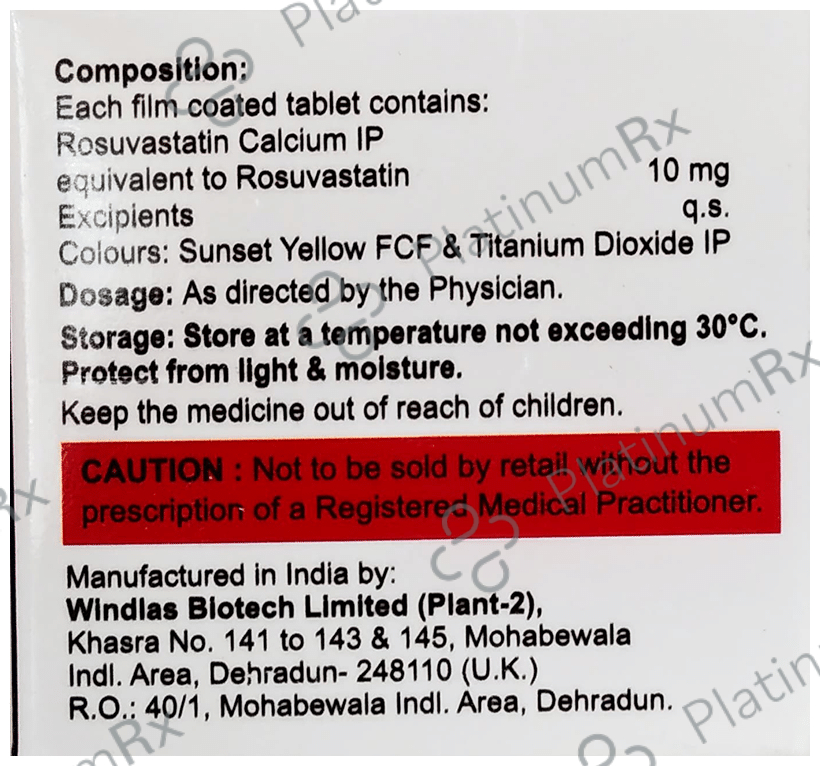 Rosepic 10 Tablet