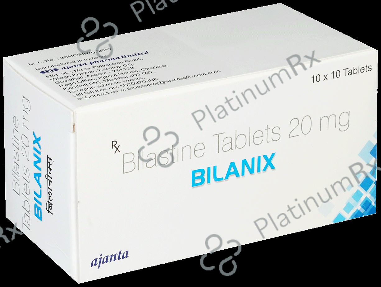 Bilanix 20mg Tablet 10s