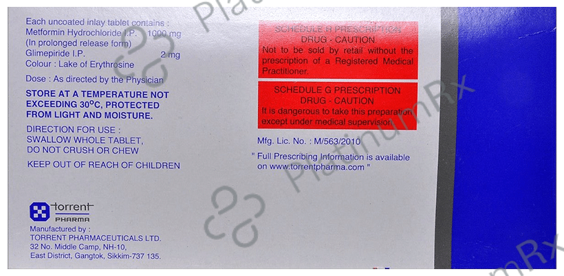 Azulix 2 MF Forte 2/1000mg Tablet PR 15s