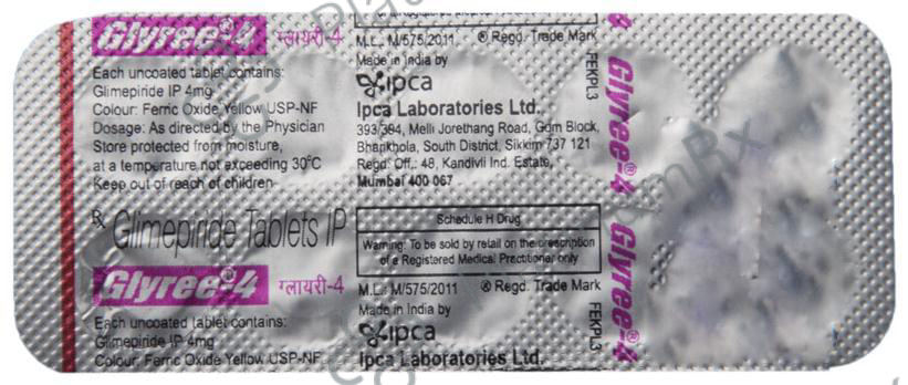 Glyree 4mg Tablet 10s