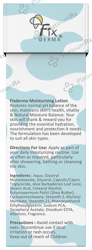 Fixderma Moisturizing Lotion 500 ml