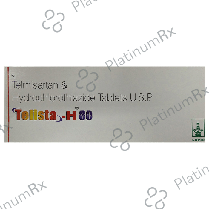 Telista H 80 12.5/80mg Tablet 15s