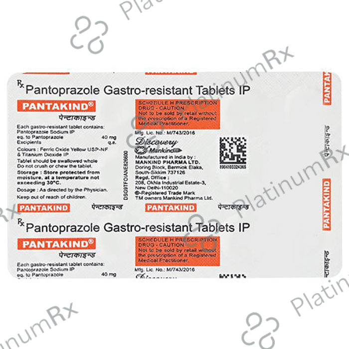 Pantakind 40mg Tablet 15s