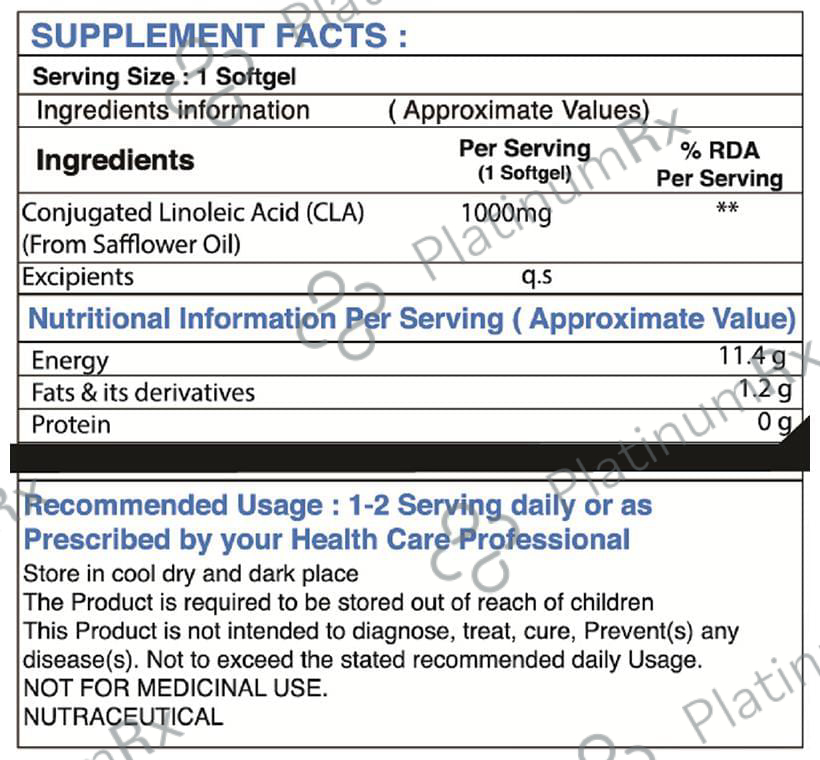 Pharmgrade CLA Softgels