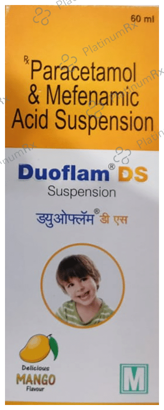 Duoflam DS Oral Suspension Delicious Mango