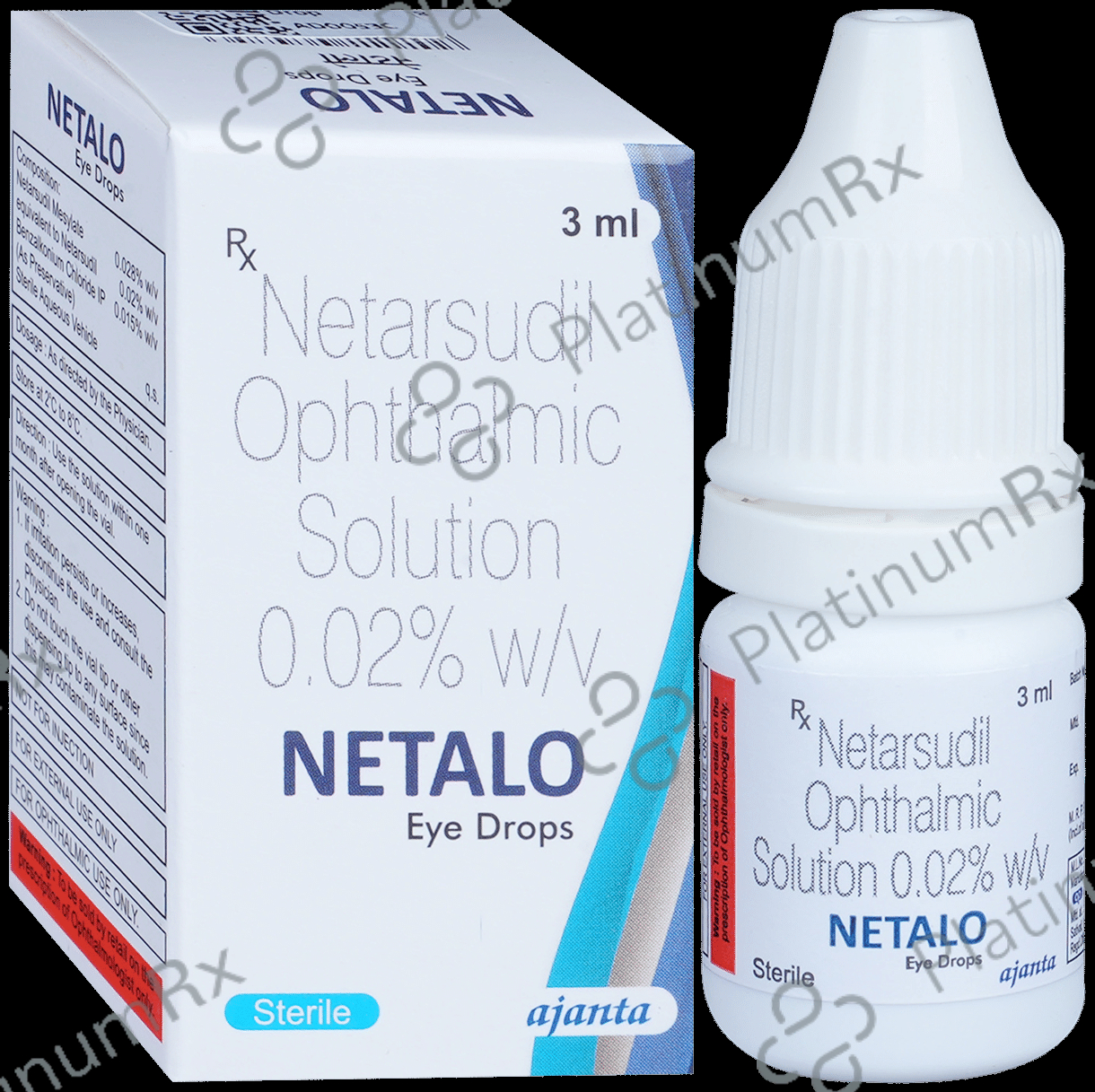 Netalo 0.02% Ophthalmic Solution 3ml