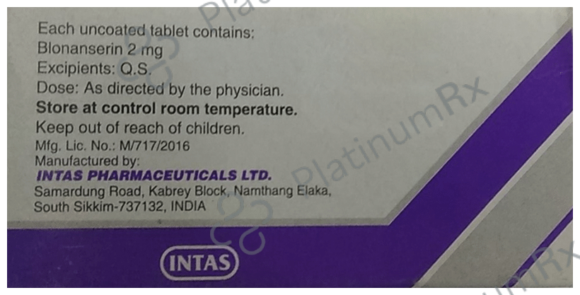 Blonitas 2mg Tablet 10s