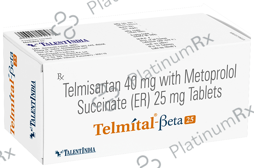 Telmital-Beta 25 Tablet ER