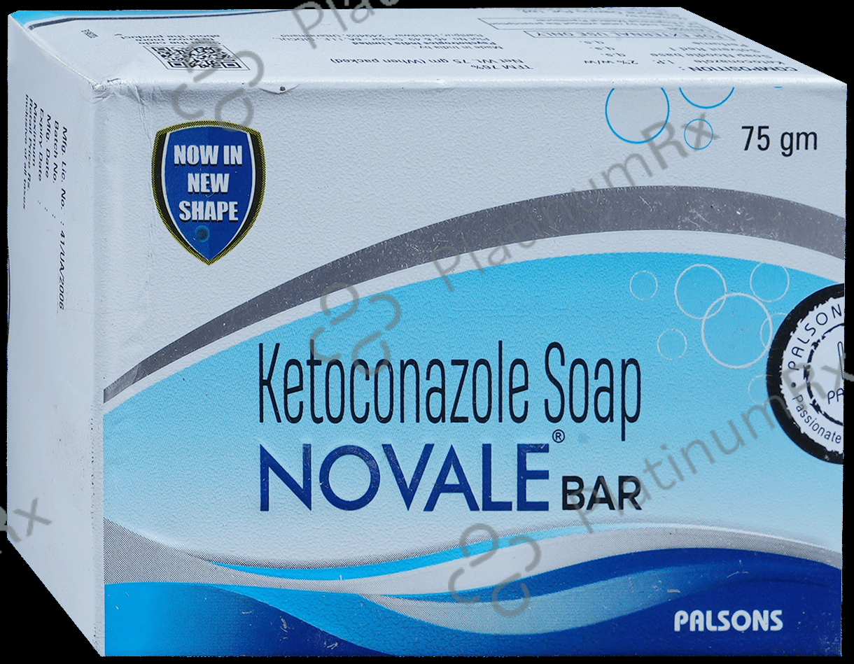 Novale Bar 2% Soap 75gm