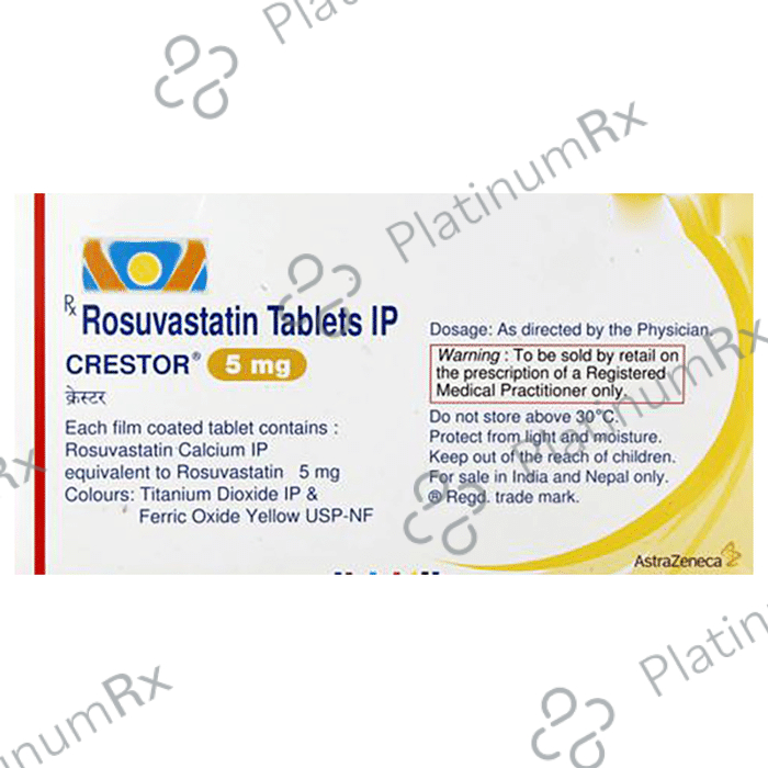 Crestor 5mg Tablet 30 tablets