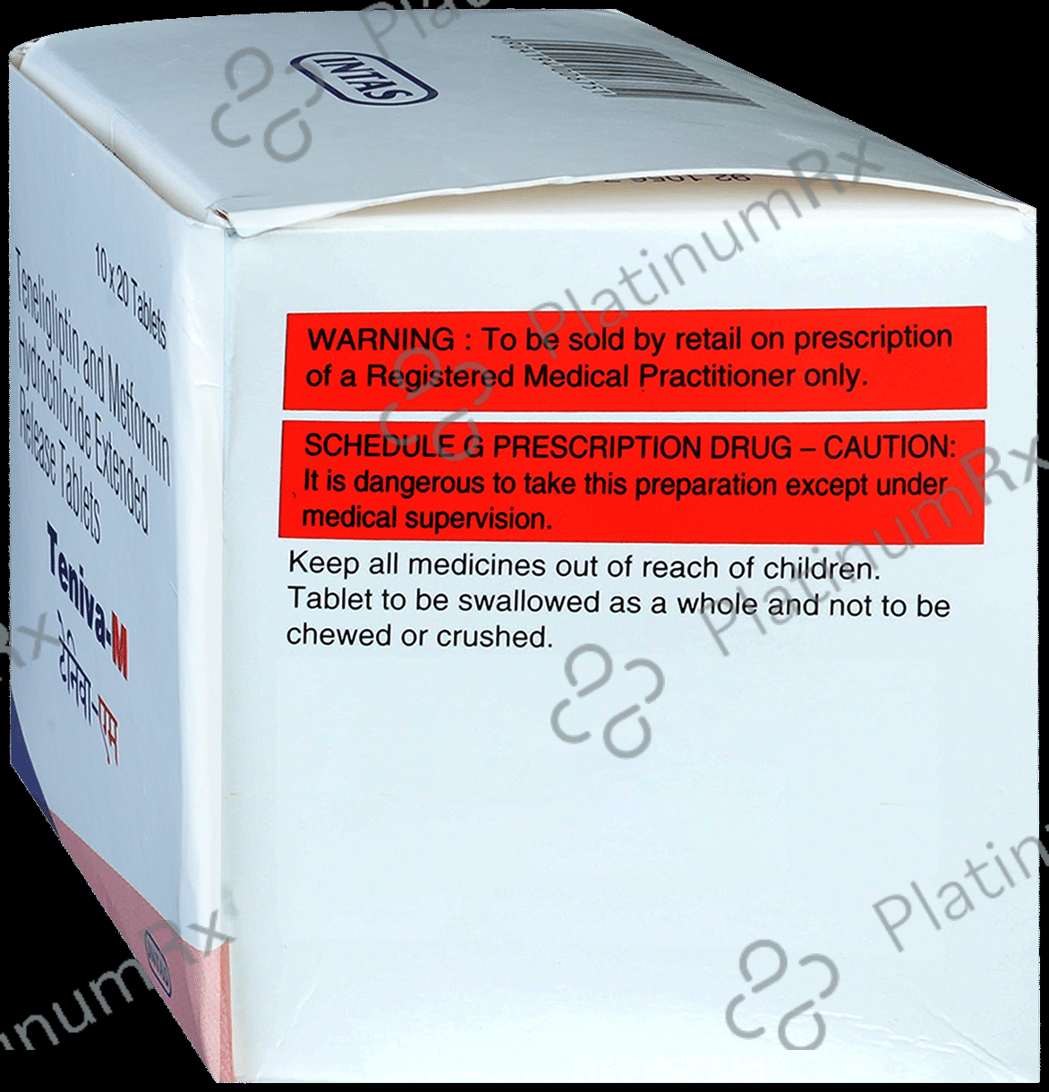 Teniva M 500/20mg Tablet ER 20s