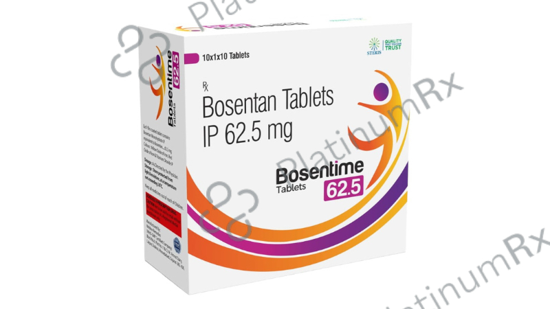 Bosentime 62.5mg Tablet 10s