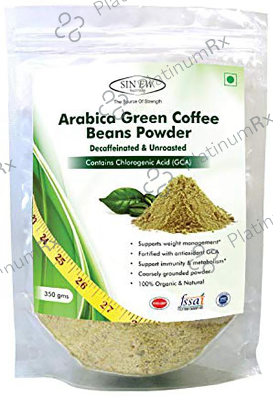 Sinew Nutrition Arabica Green Coffee Beans Powder 350 gm